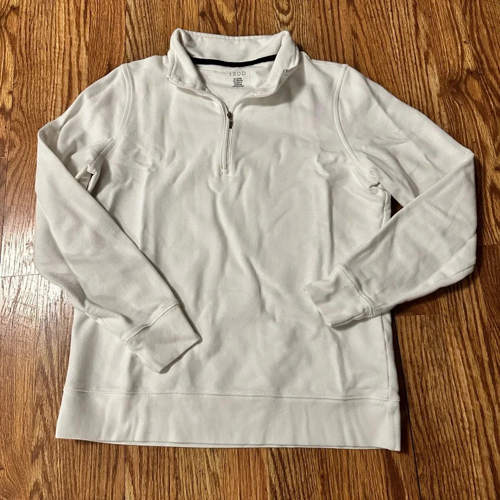 Izod 1/4 Zip Pullover Shirt, Men’s Medium